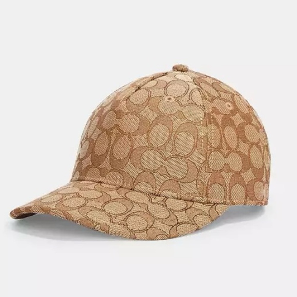 Coach Women's Signature Jacquard Baseball Hat